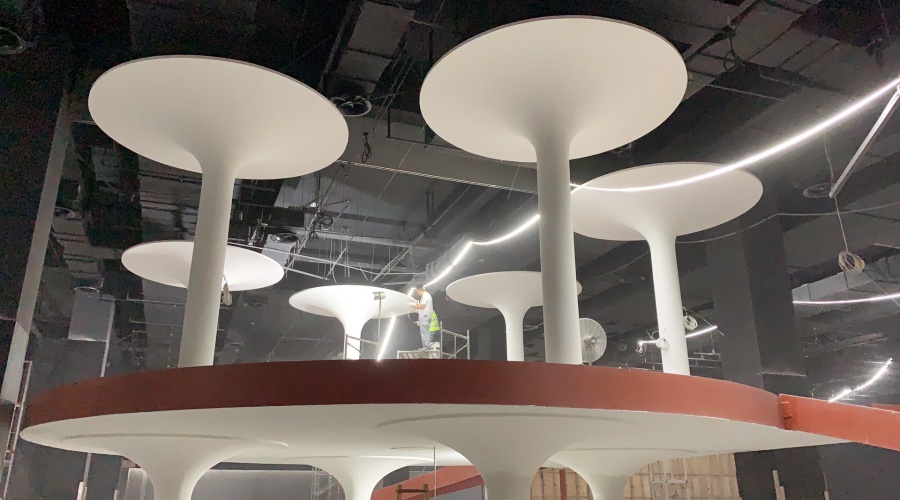 老客戶的信任,廣州龍之杰康復(fù)公司再次向飾紀上品下單GRG包柱