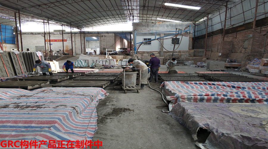 GRC構件廠家制作中 GRC構件廠家制作中