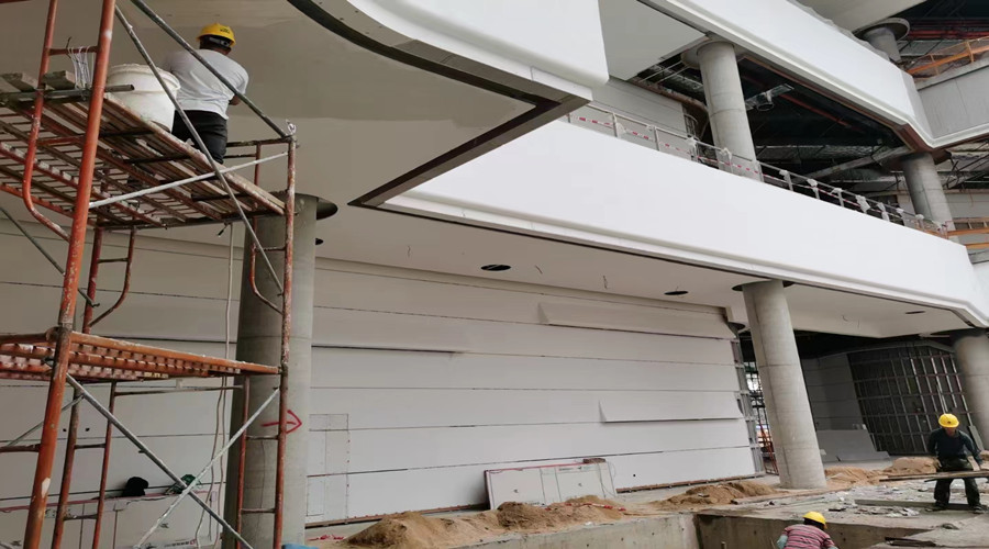 清遠四館一中心GRG大板項目