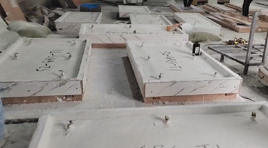 GRG構件原料準備