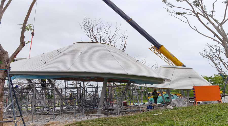 三亞海棠灣UHPC預(yù)制構(gòu)件遮陽立面掛板項(xiàng)目 三亞海棠灣UHPC預(yù)制構(gòu)件遮陽立面掛板項(xiàng)目