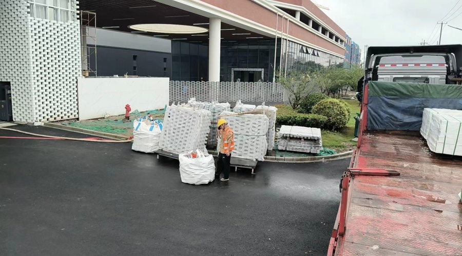 上海GRC磚頭幕墻板工程 上海GRC磚頭幕墻板工程