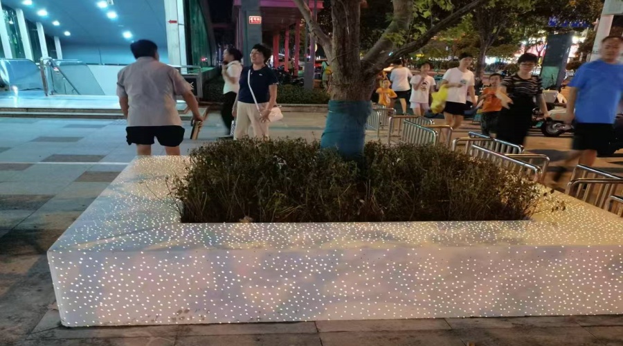 湖南長沙GRC透光坐凳 湖南長沙GRC透光坐凳