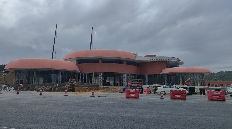 深圳陶河服務區GRC幕墻板 深圳陶河服務區GRC幕墻板