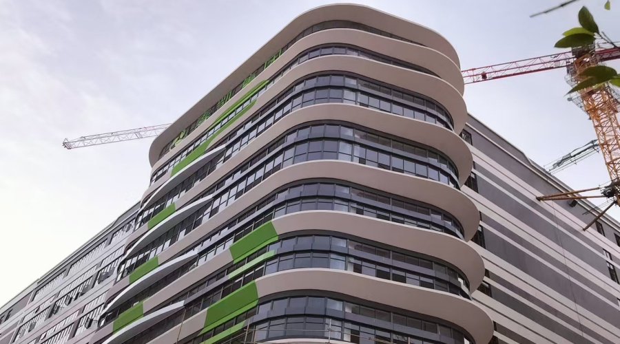 GRC外墻裝飾線條效果 GRC外墻裝飾線條效果