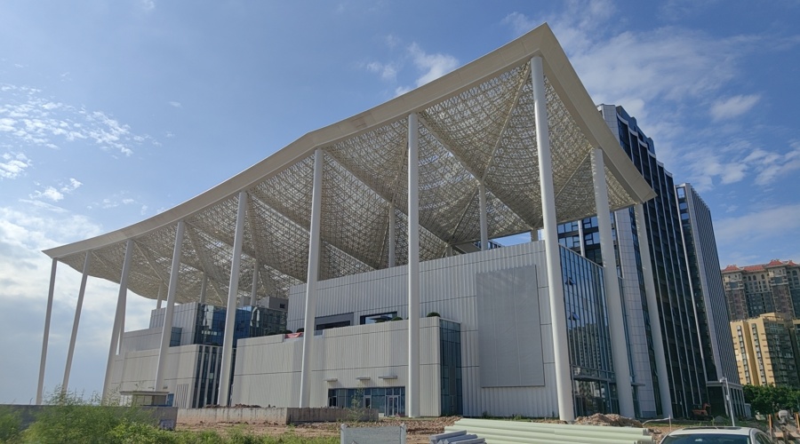 珠海九州灣UHPC雙曲面幕墻板項(xiàng)目 珠海九州灣UHPC雙曲面幕墻板項(xiàng)目