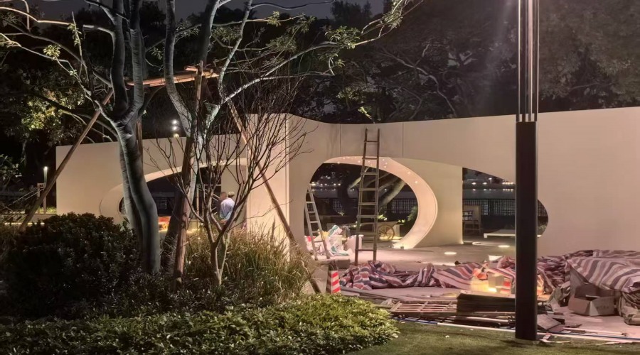 廣州南天名苑UHPC構件雕塑工程案例 廣州南天名苑UHPC構件雕塑工程案例