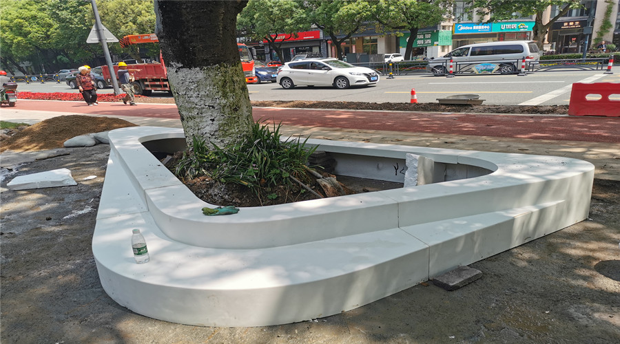 UHPC樹池坐凳 UHPC樹池坐凳