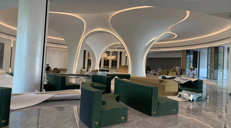 GRG柱子裝飾效果 GRG柱子裝飾效果