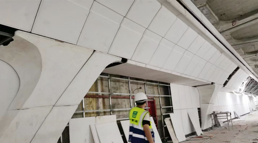 GRG構件安裝 GRG構件安裝