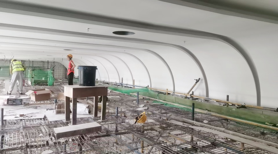 深圳機場空港培訓大樓GRG吊頂工程