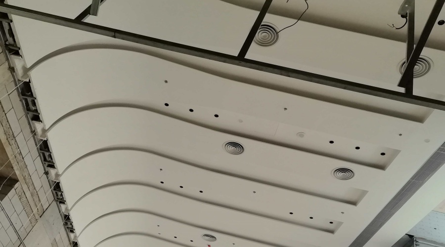 深圳機場空港培訓大樓GRG吊頂工程